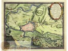 Germant battle plans of Demmin, Demminum á foederatorum Dahlberg 1696