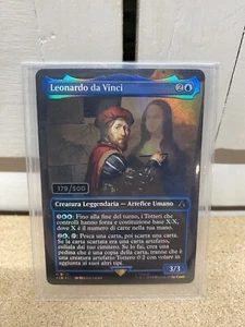 Leonardo da Vinci Serialized # 179 NM/M Assassin's Creed MTG Magic the Gathering - Picture 1 of 2