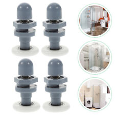  8 Pcs Pocket Door Guide Shower Replacement Parts Glass on Casters