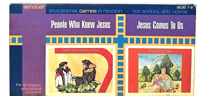 Educational Games in Religion - People Who Knew Jesus/Jesus Comes to Us - 1974 - Image 1 of 4
