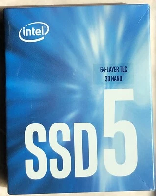 Intel 545s 512GB SSD HDD M.2 SSDSCKKW512G8X1 6Gb/s HARD DRIVE (NOT 2.5") - Image 1 of 3