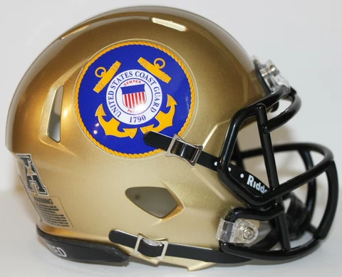 2016 UCF Central Florida Knights Coast Guard Custom Riddell Mini Helmet Cover