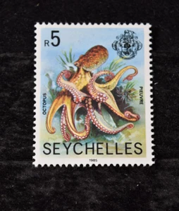 SEYCHELLES 1985 OCTOPUS S 403E RE-ISSUE MNH - Picture 1 of 1