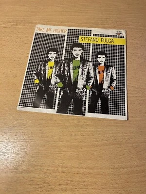 7" STEFANO PULGA * Take Me Higher (ITALO DISCO) + PROMO FACTS - Bild 1 von 2