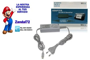 CARICATORE ALIMENTATORE GAMEPAD NINTENDO WiiU GARANTITO 4,75V 1,6A Wii U SND-319 - Picture 1 of 9
