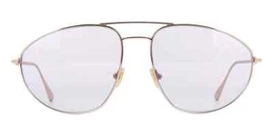 Tom Ford Cobra TF796 28A Gold Metal Aviator Sunglasses Frame 59-16-140 - Picture 1 of 2
