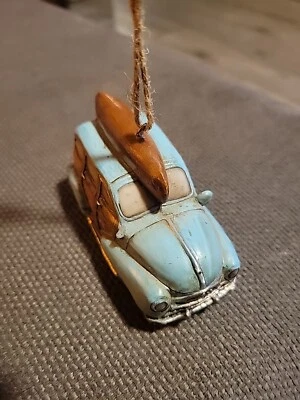 木板车汽车独木舟圣诞装饰品/桌子装饰创意合作标签  — 第 1/2 张图片