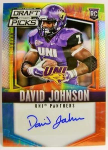 DAVID JOHNSON RC TIE DYED PRIZM DRAFT PICKS AUTO AUTOGRAPH 10/49 PANINI 2015 - Picture 1 of 1
