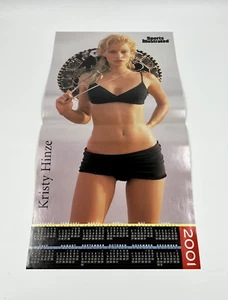 Kristy Hinze 2001 Vtg Sports Illustrated Swimsuit Model Poster Calendar 14x 28 - Picture 1 of 3