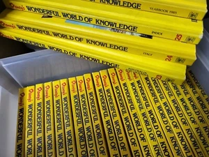 1985 Disney's Wonderful World of Knowledge Complete 25 Volume Set + 1 Yearbook - Picture 1 of 14