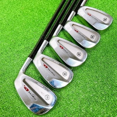 YAMAHA Set di ferri inpress D FORGED 4.5.6.7.8.9.P.A.S originale grafite Flex R - Immagine 1 di 4