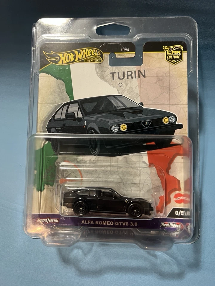 NUEVO Hot Wheels CHASE Car Culture World Tour HRV83 ALFA ROMEO GTV6 3.0 escala 1:64 Foto 1 de 1
