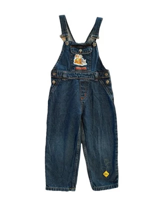 Y2K Disney Embroidered Handy Manny Denim Overalls Size 3T - Image 1 of 4