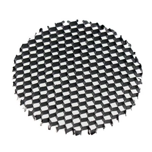 LENTE PERSIANA HEXAGONAL HALO LIGHTING LHEX NIDO DE ABEJA, MR16, NEGRA, 2 PULGADAS - Imagen 1 de 3