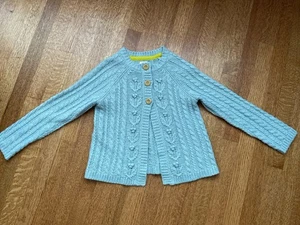 Mini Boden Girls Cardigan Blue Size 9-10 Years - Picture 1 of 4