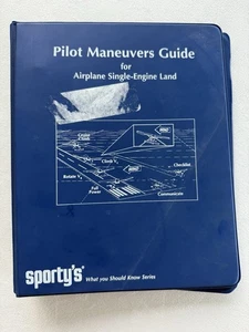 SPORTY'S Pilot Manöver Anleitung für Flugzeug einmotorig Land 3-Ring Ordner '09 - Bild 1 von 4