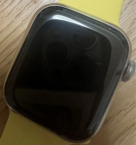 Apple Watch Series 8 Hermès Sapphire Crystal Yellow Digital Crown Waterproof 50m - Zdjęcie 1 z 6