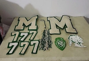 Parche Borla Graduación Números Letras De Colección Mission San Jose Lettermans - Imagen 1 de 7