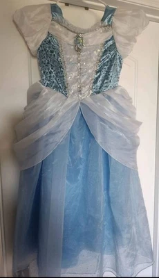 Disney Parks Cinderella Traditional Blue Costume Princess Dress Size 9/10 VGC - Image 1 of 4