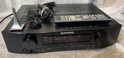 NEAR Mint Marantz NR1601 Surround Sound Receiver w/ remote & mic TESTED! BUNDLE - Image 1 of 4