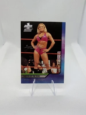 2002 Fleer Raw vs Smack Down Trish Stratus Queens of the Ring #74 - Image 1 of 2