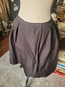 Dolce Gabbana Black Red Dot Full Skirt - Picture 1 of 4