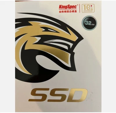 KingSpec 32GB SSD 2.5" SATA II Solid State Drive for Laptop PC Desktop Computer - Image 1 of 2