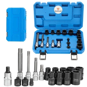 BREMSSATTEL STECKSCHLÜSSEL WERKZEUG NUSS PASSEND FÜR AUDI BMW MERCEDES OPEL ALFA - Bild 1 von 15