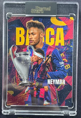 Neymar Jr 2025 Eternal Shard Collectible Cards Limited Relesae FC Barcelona - Image 1 of 3