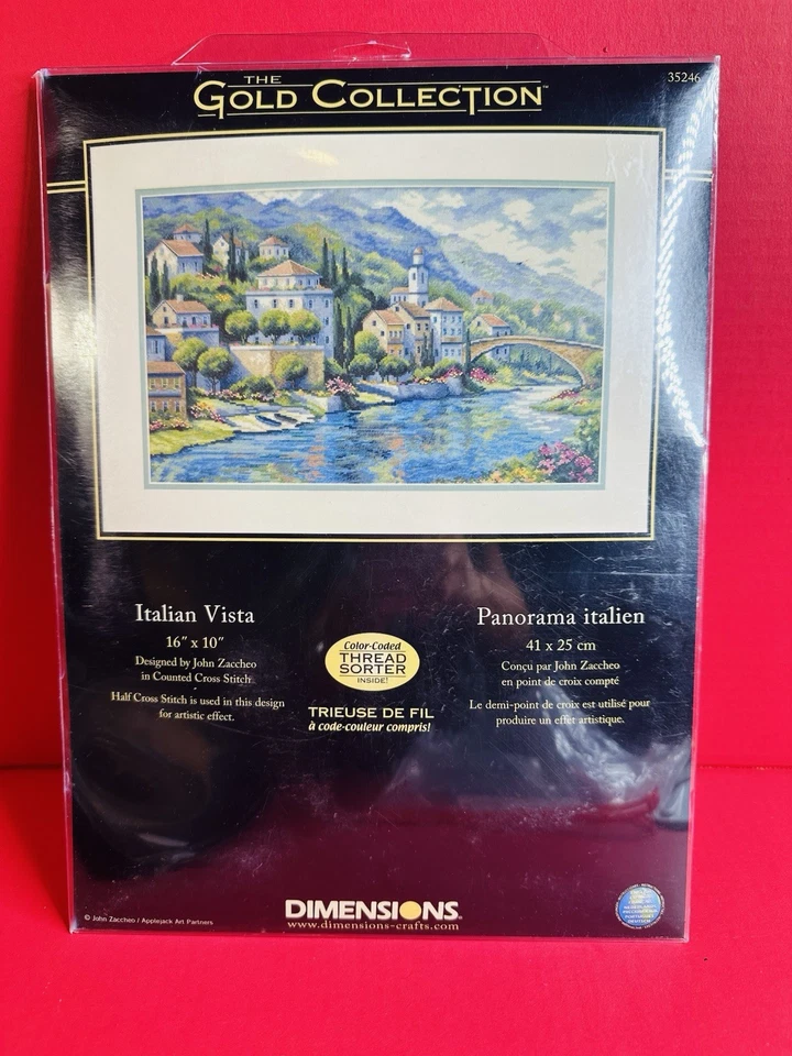 Dimensions Gold Collection Floral Retreat Counted Cross Stitch Kit 35079 2002