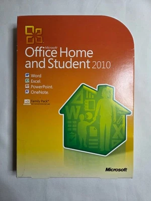 Microsoft Office Home & Student 2010 for 3 PCs Family Pack - Image 1 of 4