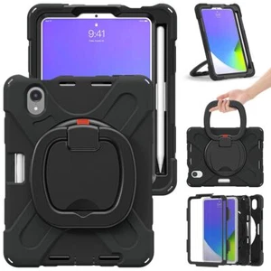Funda protectora negra 360 grados para Apple iPad Mini 2024 8.3" / Mini 6 2021 - Imagen 1 de 7