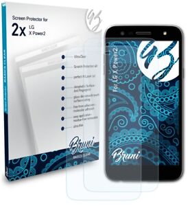 Bruni 2x Protective Film for LG X Power2 Screen Protector Screen Protection