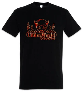 Underworld Tavern T-Shirt Logo Symbol Sign Game Games Gaming Bar Diner Devil - Picture 1 of 1