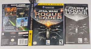 Star Wars Rogue Leader Rogue Squadron II 2 Nintendo Gamecube Cover Art & Manual - Picture 1 of 4