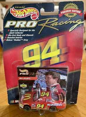 Hot Wheels Pro Racing 1998 предварительный просмотр издание Билл Эллиот No94 McDonalds NASCAR - Изображение 1 из 3