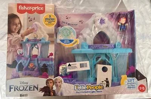 Disney Frozen Elsa’s Enchanted Lights Palace Little People juegos musicales para niños pequeños - Imagen 1 de 9