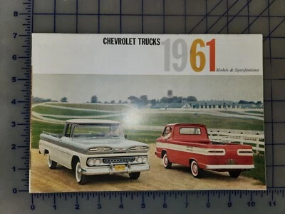 1961 Chevrolet Truck Full Line Brochure Original - Image 1 of 4
