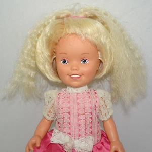1987 Playskool Dolly Surprise Molly Growing Hair Doll - Tested Working - Vintage - Picture 1 of 11