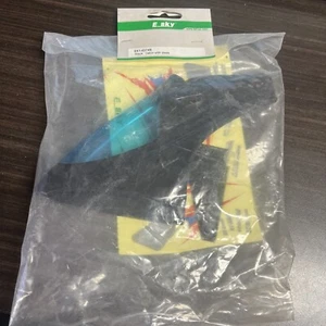E Sky EK1-0274B (black) Cabin With Decals Heli RC Model Parts Vintage New - Picture 1 of 4