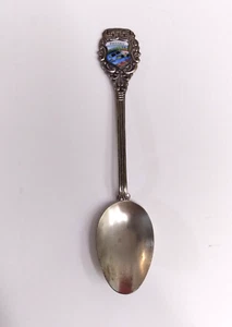 Passau German Enameled 800 Silver Souvenir Spoon 4" - Picture 1 of 5