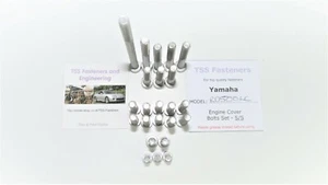 Yamaha RD500 LC / RD 500 LC - Engine Covers Bolts Set - Stainless Steel - Picture 1 of 5