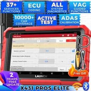 2024 LAUNCH X431 Pros V+ Elite Bidirectional Car Diagnostic Scanner Key Coding - Bild 1 von 15