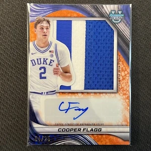 2025 Cooper Flagg PJRA-CF /25 Signed/Autograph Topps Bowmans Best Duke - Picture 1 of 4