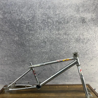 Powerlite FS Pro Frame Fork USA Old School BMX Freestyle 20 4130 Dents 95 90s - Image 1 of 4