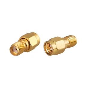 2-pack SMA Female to Male Connector Adapter for Verizon 4G Cell Phone  - Photo 1 sur 4