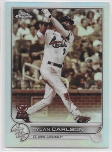 2022 Topps Cromo Sepia Refractor Dylan Carlson #158 Cardinals - Imagen 1 de 1