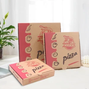 100 cajas de pizza para llevar contenedores fuertes para llevar cookies buzón postal - Imagen 1 de 9
