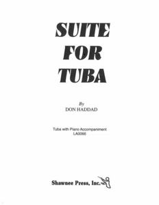 Suite for Tuba - Tuba in C (BC) and Piano - Don Haddad NEW 035022071 - Picture 1 of 1