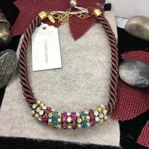Lenora Dame Rhinestone Necklace - Picture 1 of 6